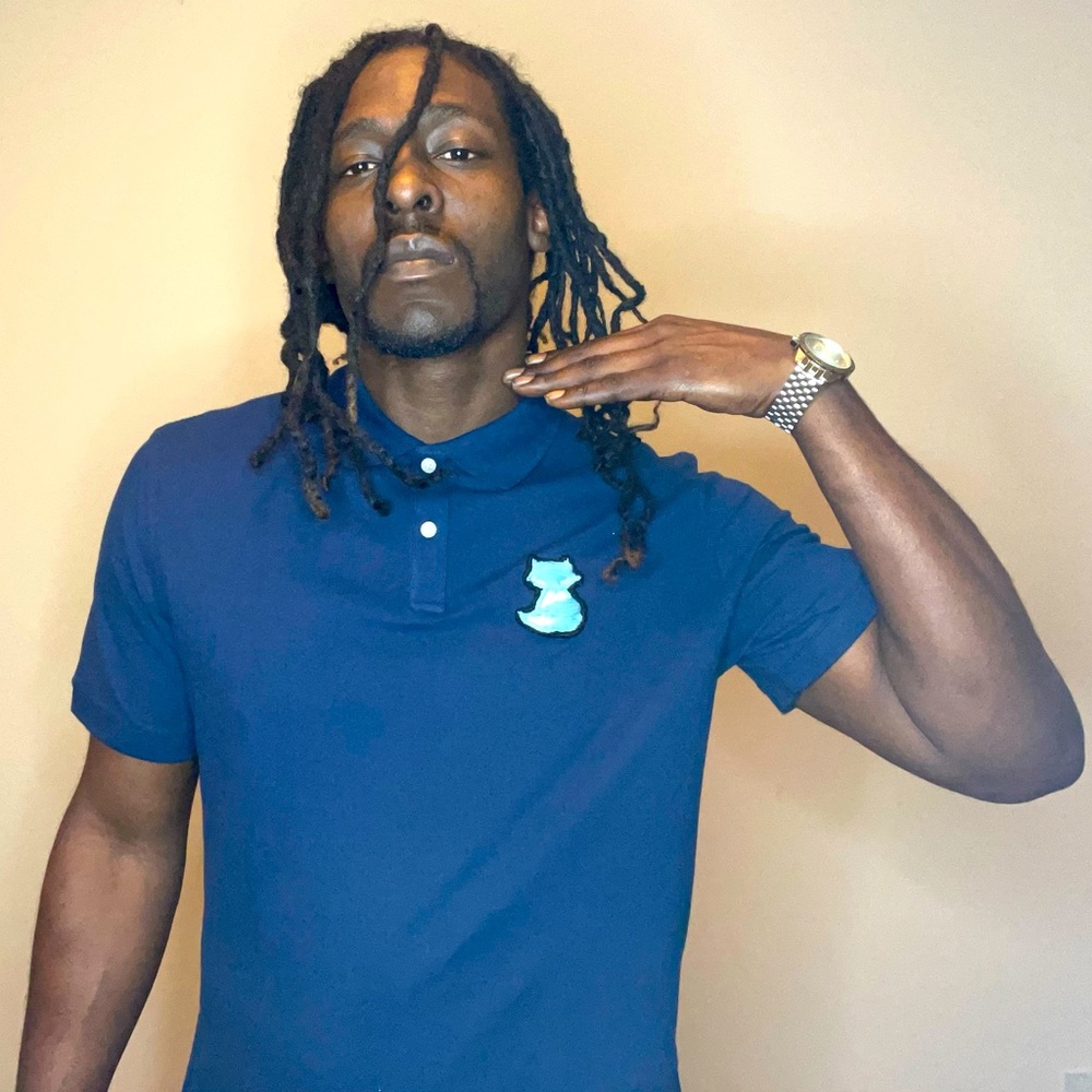 MHL Clothing MoneyHungry Mens Polo Navy Blu Collar